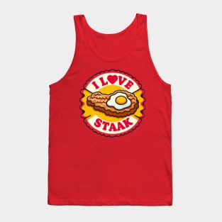 i love steak Tank Top